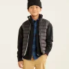 Kids Roots Reversible Puffer Vest