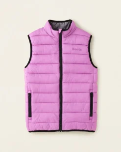 Kids Roots Reversible Puffer Vest
