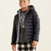 Kids Roots Reversible Puffer Jacket