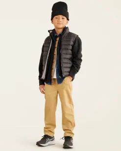 Kids Roots Reversible Puffer Vest