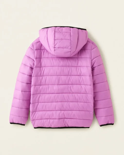 Kids Roots Reversible Puffer Jacket