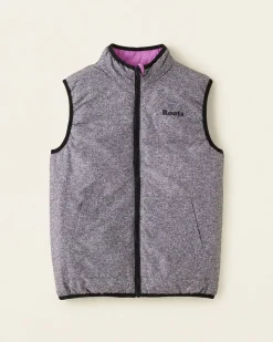 Kids Roots Reversible Puffer Vest