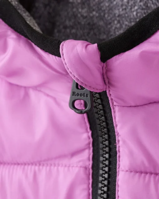 Kids Roots Reversible Puffer Jacket