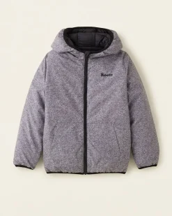 Kids Roots Reversible Puffer Jacket