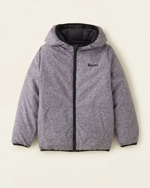 Kids Roots Reversible Puffer Jacket