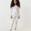 Kids White Athletics Club Pj Set