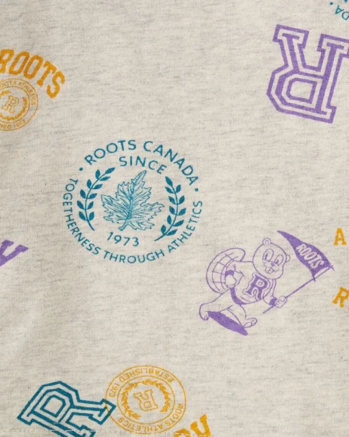 Kids White Athletics Club Pj Set
