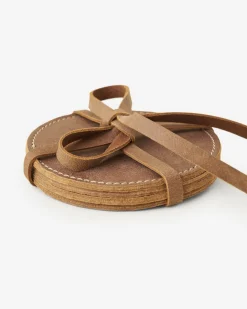Leather Coasters Tribe
