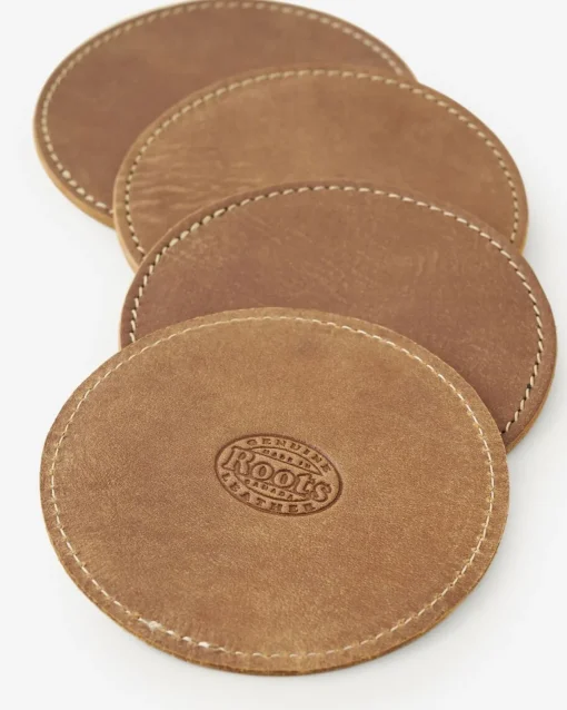 Leather Coasters Tribe