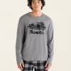 Mens Cooper Plaid Long Sleeve T-Shirt