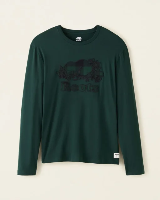 Mens Cooper Plaid Long Sleeve T-Shirt
