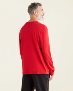 Mens Cooper Plaid Long Sleeve T-Shirt