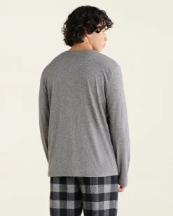 Mens Cooper Plaid Long Sleeve T-Shirt