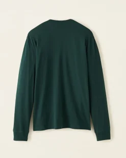 Mens Cooper Plaid Long Sleeve T-Shirt