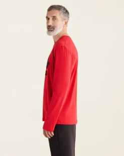 Mens Cooper Plaid Long Sleeve T-Shirt