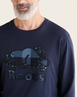 Mens Cooper Plaid Long Sleeve T-Shirt