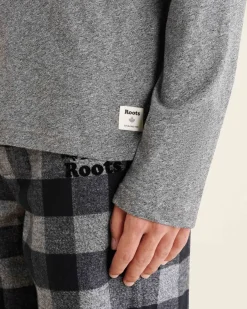 Mens Cooper Plaid Long Sleeve T-Shirt