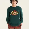 Mens Leaf Plaid Fill Long Sleeve T-Shirt