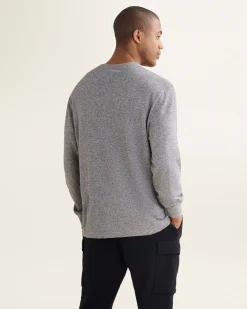 Mens Organic Cooper Beaver Long Sleeve T-Shirt