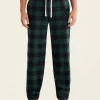 Mens Park Plaid Pajama Pant