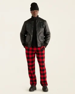 Mens Park Plaid Pajama Pant