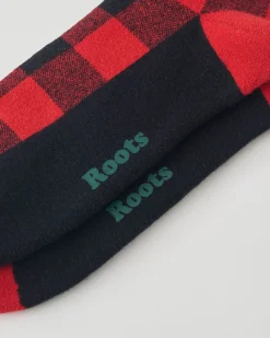Mens Park Plaid Sock