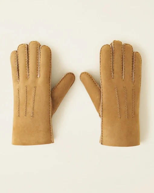 Mens Shearling Glove