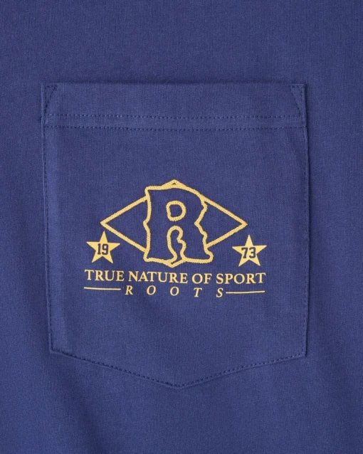 Mens True Nature Of Sport Pocket T-Shirt