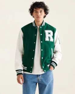 Mens Vintage Varsity Jacket