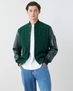 Mens Vintage Varsity Jacket