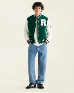 Mens Vintage Varsity Jacket
