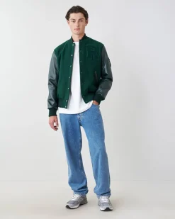 Mens Vintage Varsity Jacket
