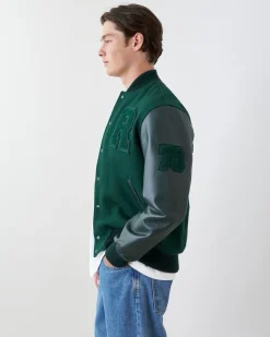 Mens Vintage Varsity Jacket