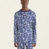 Mens Winter Pajama Top