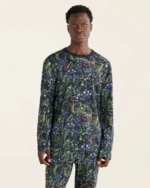 Mens Winter Pajama Top