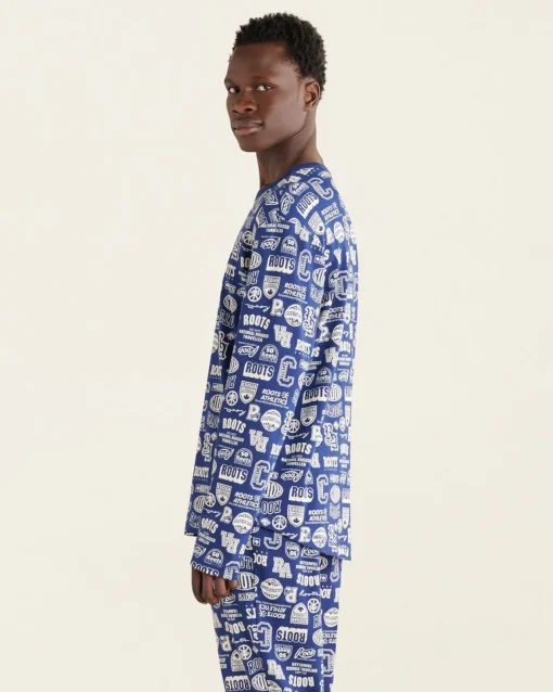 Mens Winter Pajama Top