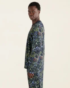 Mens Winter Pajama Top