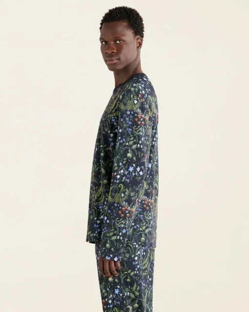 Mens Winter Pajama Top
