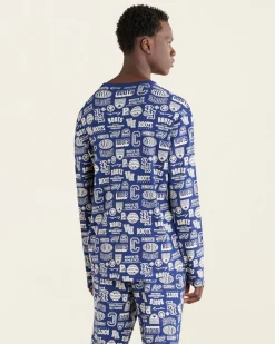 Mens Winter Pajama Top