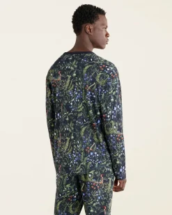 Mens Winter Pajama Top