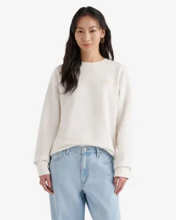Organic Cooper Bf Crew Sweatshirt