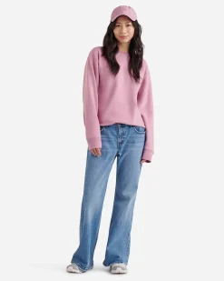 Organic Cooper Bf Crew Sweatshirt