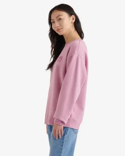Organic Cooper Bf Crew Sweatshirt