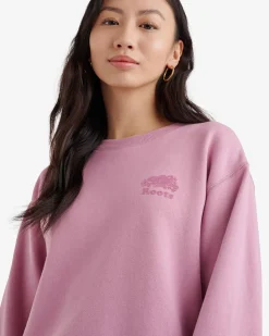 Organic Cooper Bf Crew Sweatshirt