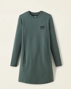Organic Cooper Easy Crew Dress
