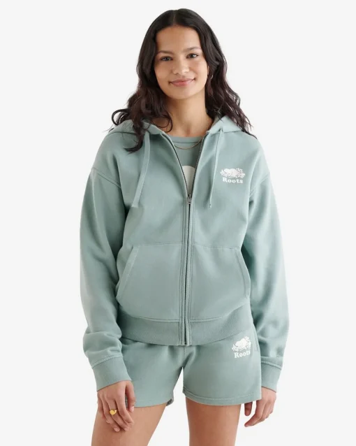 Organic Original Relaxed Full Zip Hoodie