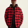 Parka Shearling Fleece Lined Jacket