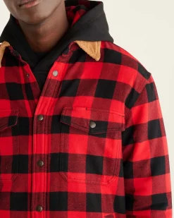 Parka Shearling Fleece Lined Jacket