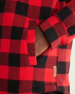 Parka Shearling Fleece Lined Jacket