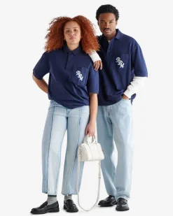 Rba Oversized Short Sleeve Pocket Polo